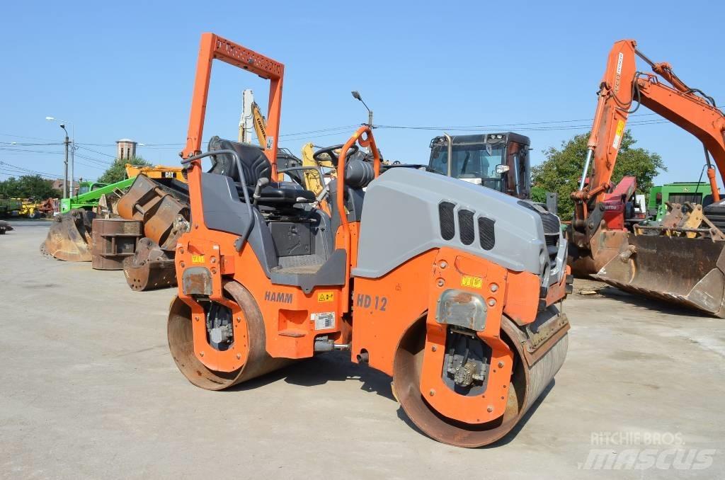 Hamm HD 12 VV Twin drum rollers
