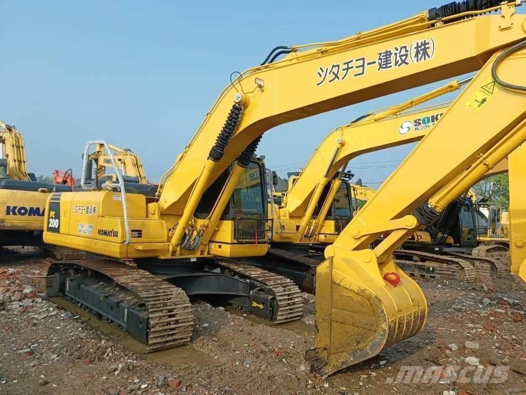 Komatsu PC 200-8 Crawler excavators