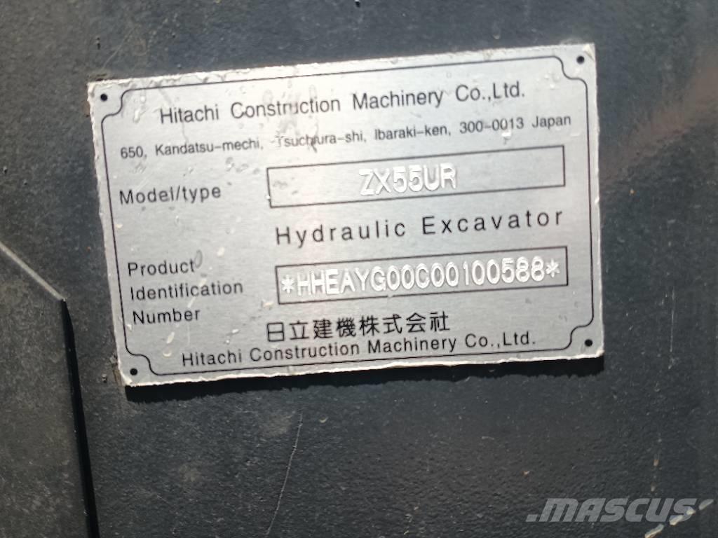 Hitachi 55 Mini excavators < 7t (Mini diggers)