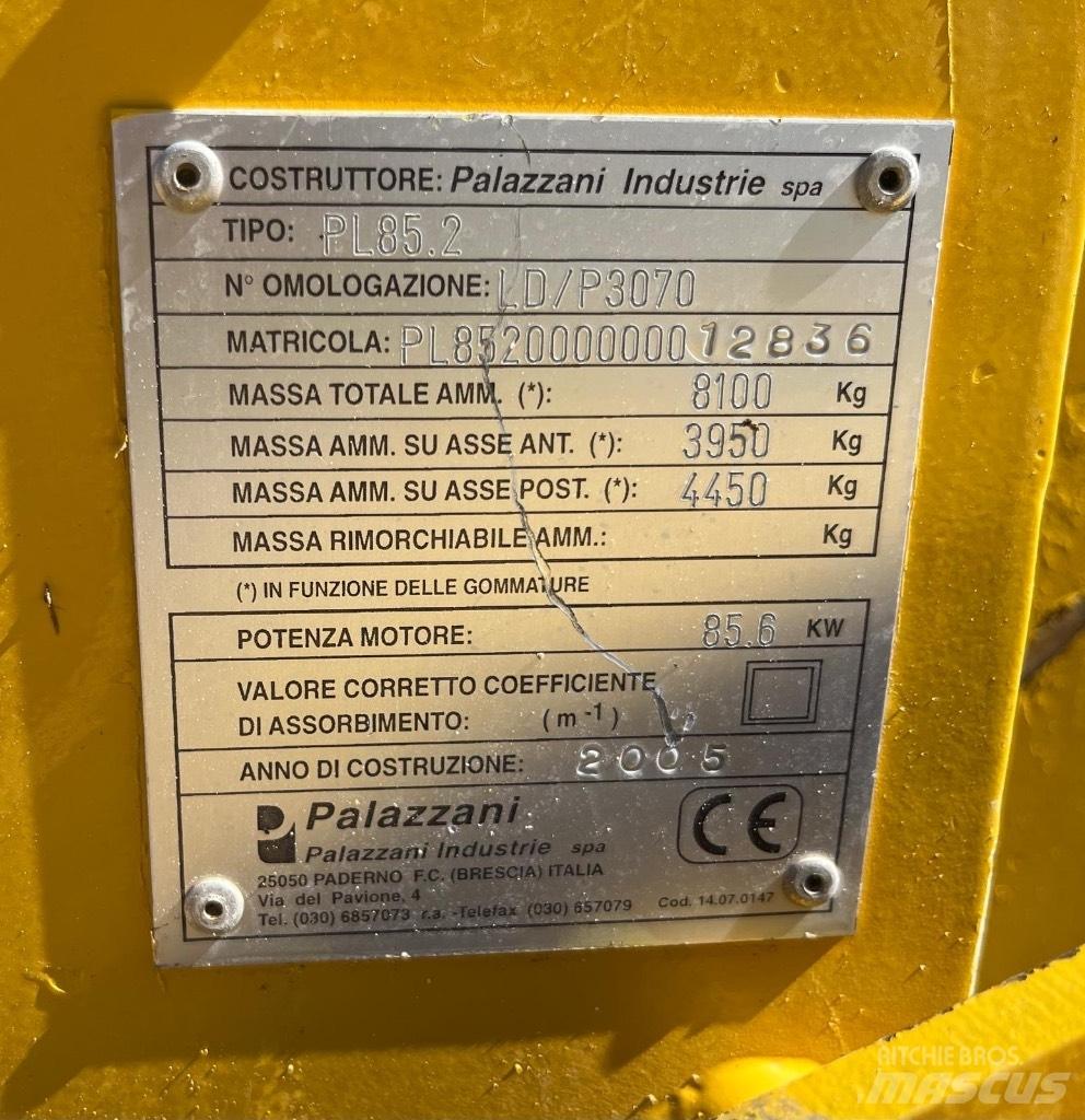 Palazzani PL 85.2 Mini loaders
