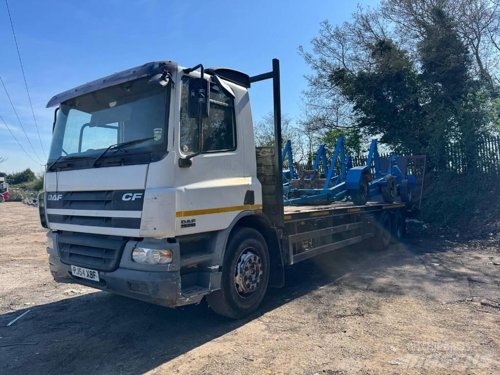 DAF DAF FAS CF75.310 Beavertail Flatbed / winch trucks