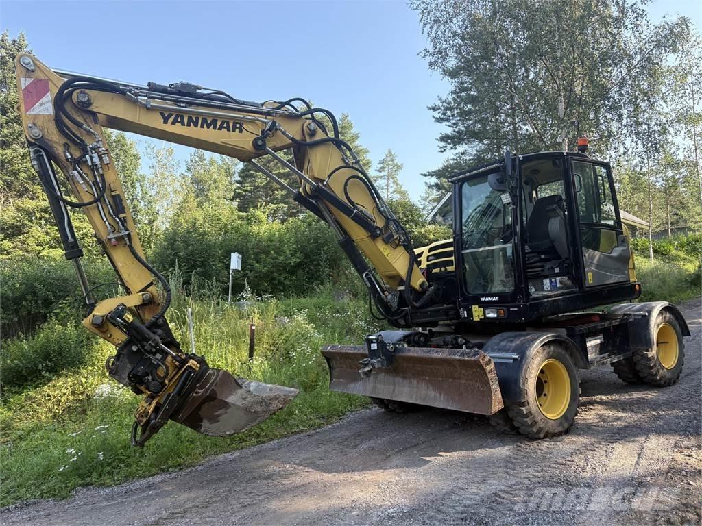 Yanmar B110W Wheeled excavators
