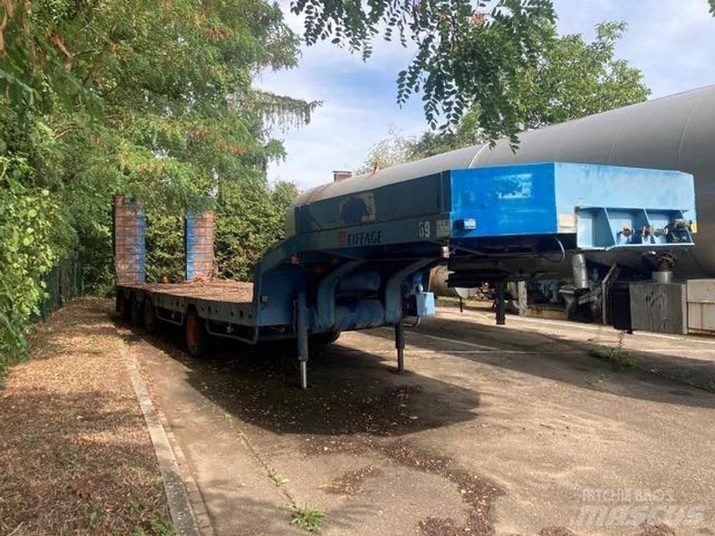 Nicolas B4037D Flatbed/Dropside semi-trailers