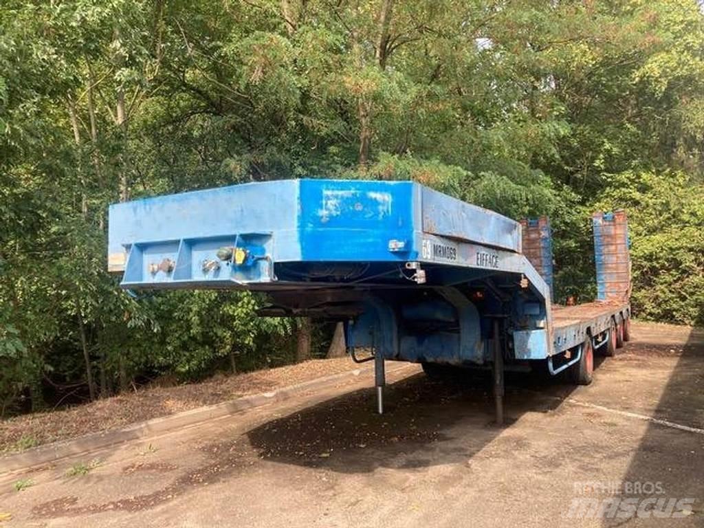 Nicolas B4037D Flatbed/Dropside semi-trailers