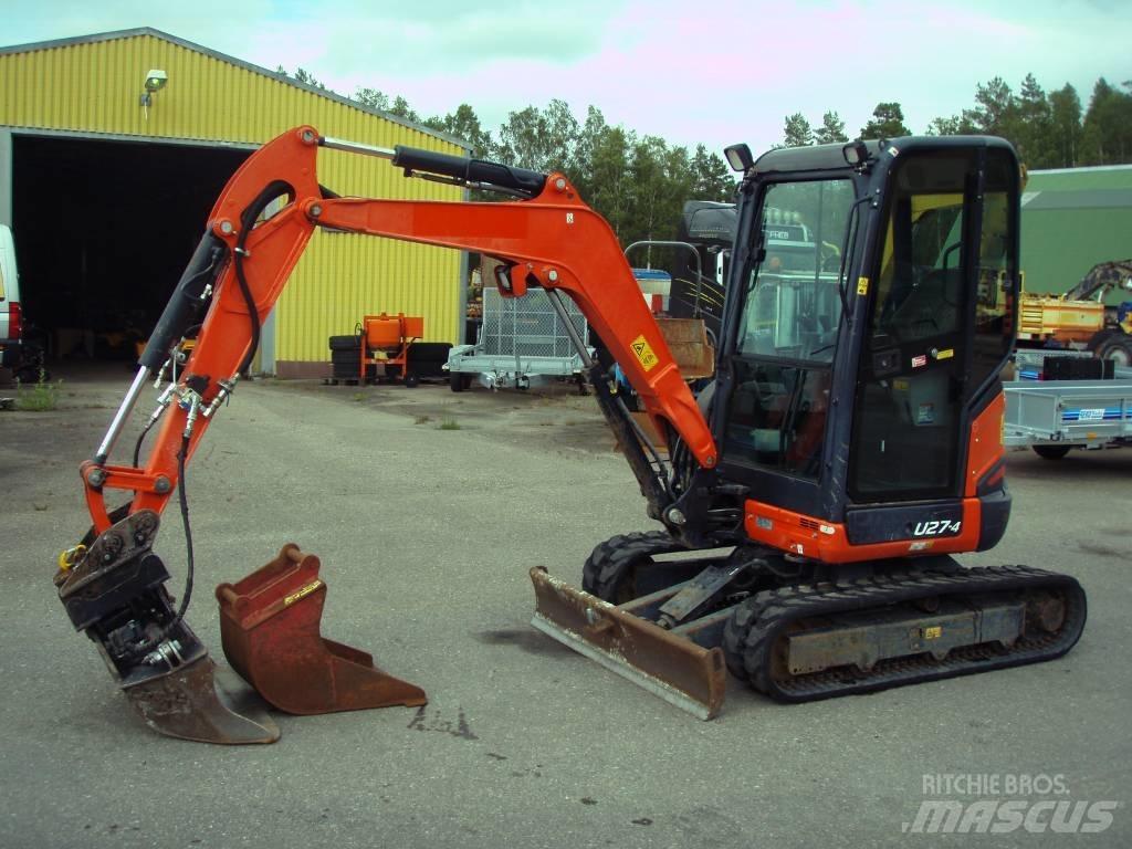 Kubota U 27-4 Mini excavators < 7t (Mini diggers)