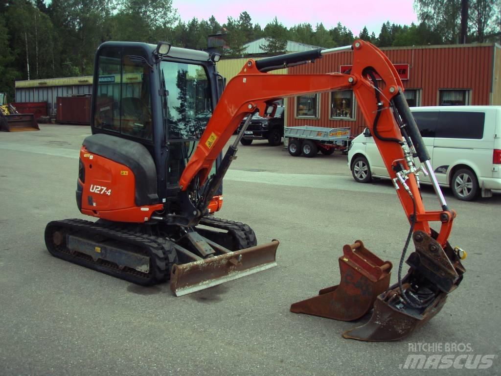 Kubota U 27-4 Mini excavators < 7t (Mini diggers)