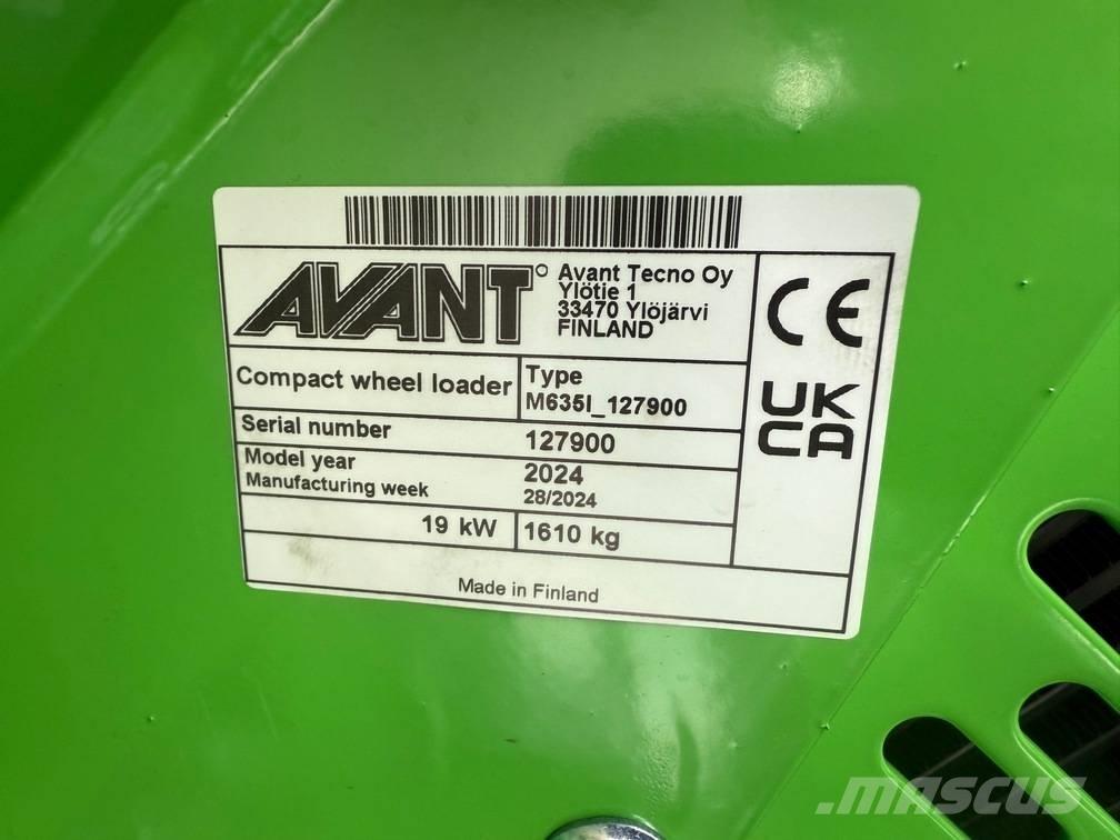 Avant 635 Multi-purpose loaders