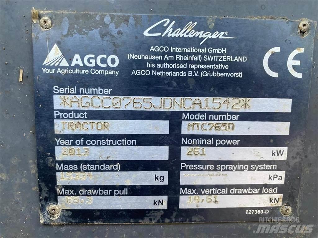 Challenger MT 765D Tractors