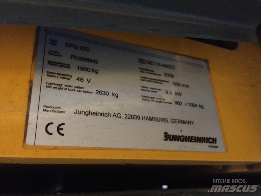 Jungheinrich EFG 220 Electric forklift trucks