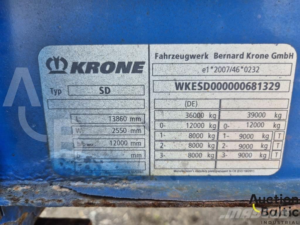 Krone SD Curtain sider semi-trailers