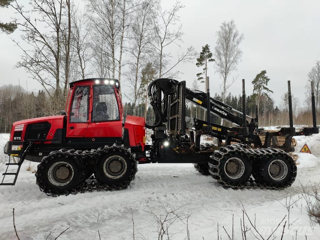 Komatsu 875 Forwarders