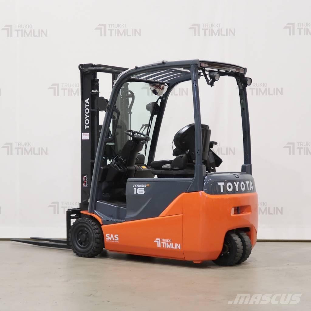 Toyota 8FBE16T Electric forklift trucks