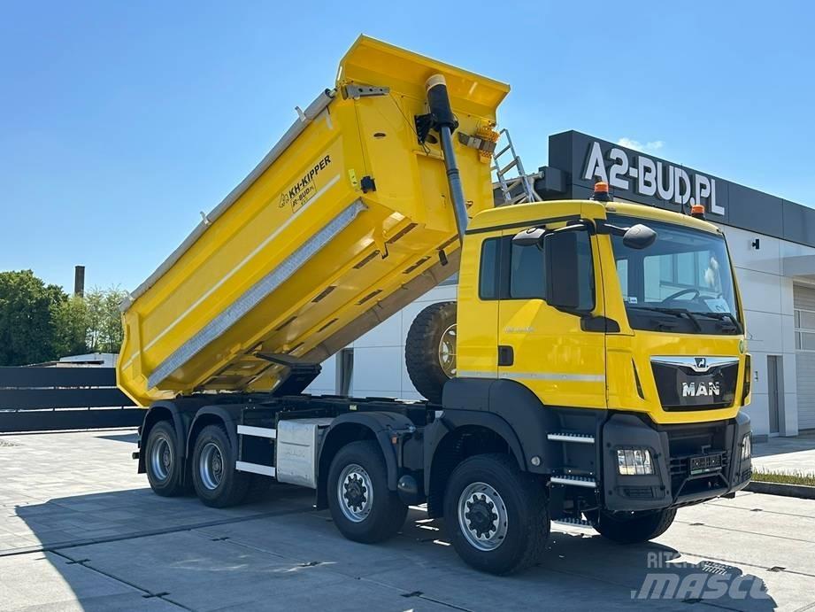 MAN TGS 41.460  8X8 Tipper trucks