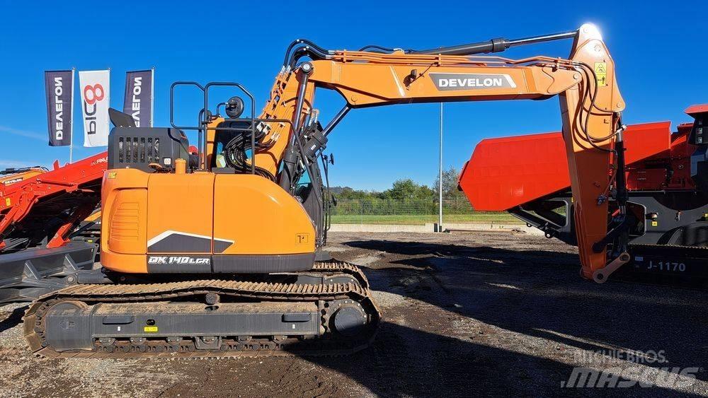 Develon DX 140 LCR-7 Crawler excavators