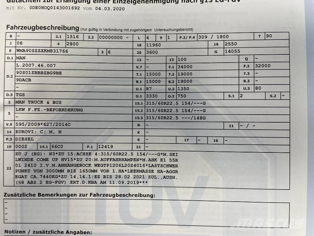 MAN TGS 35.420 Prime Movers