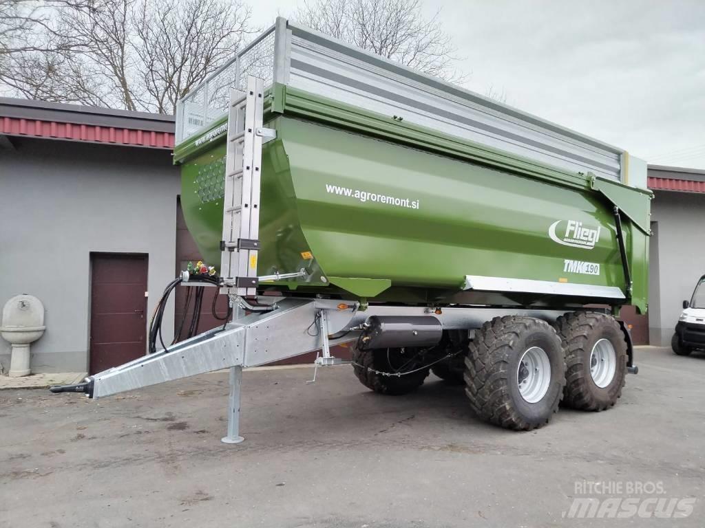 Fliegl TMK 190 FOX Skip bin 