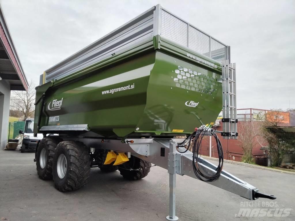 Fliegl TMK 190 FOX Skip bin 