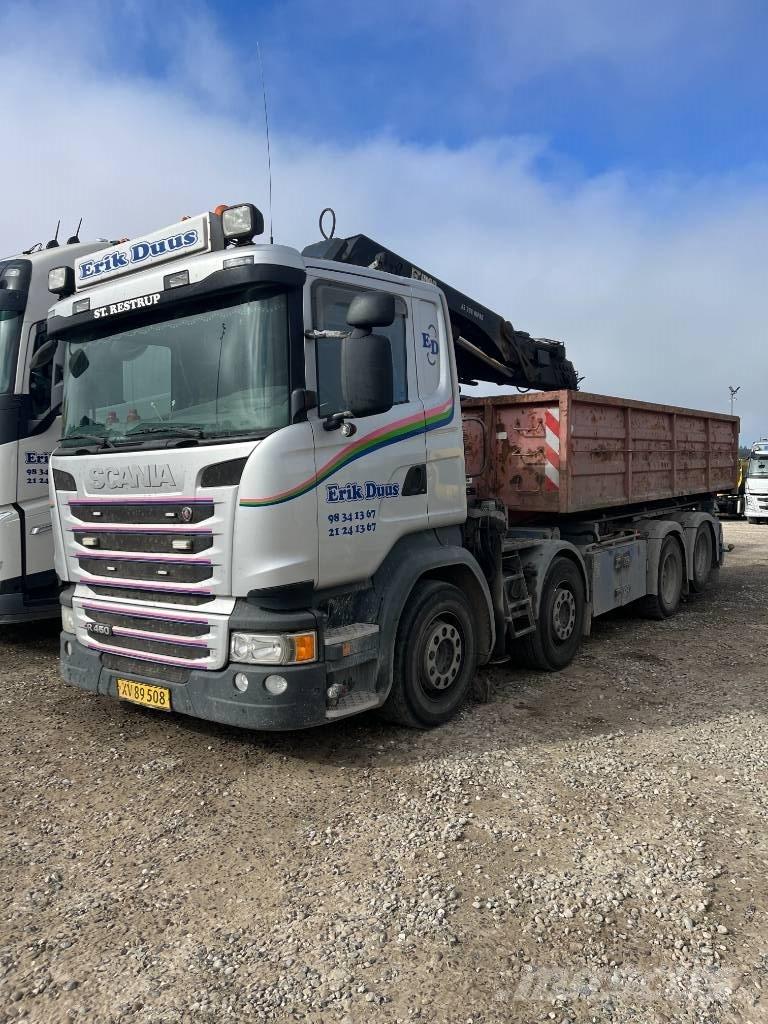 Scania R 450 Truck mounted cranes