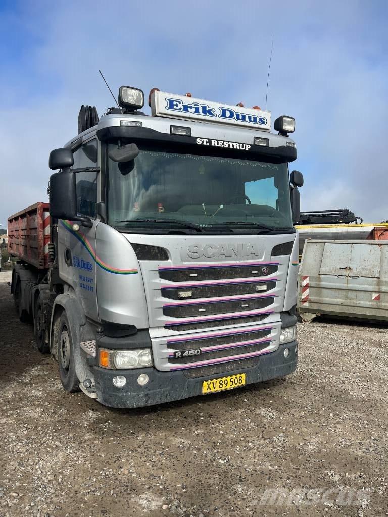 Scania R 450 Truck mounted cranes
