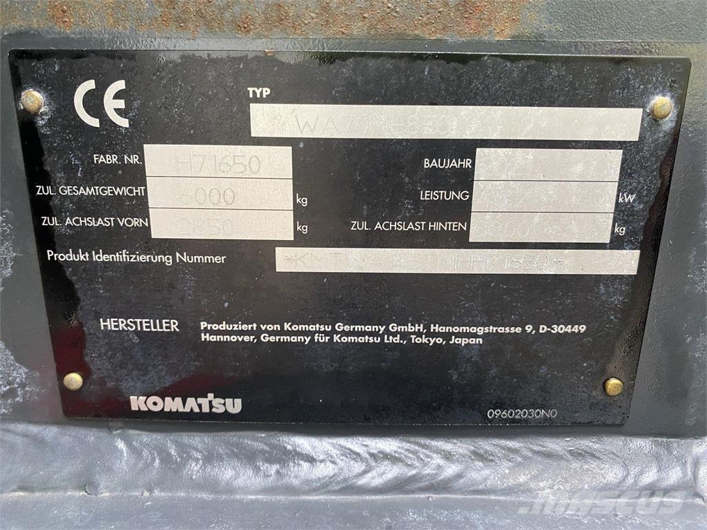 Komatsu WA70M-8EO Multi-purpose loaders