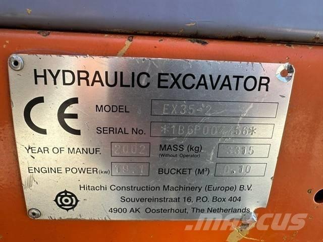 Hitachi EX 35-2 Mini excavators < 7t (Mini diggers)