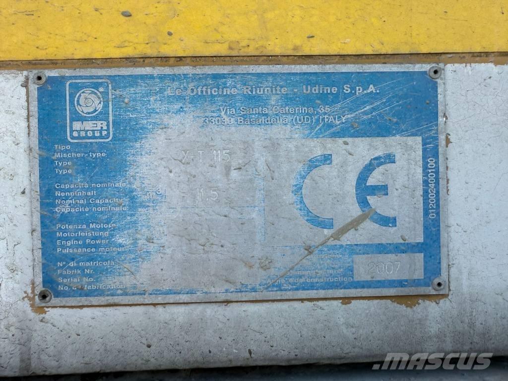 Astra HD 8 84.52-80 Concrete/mortar mixers