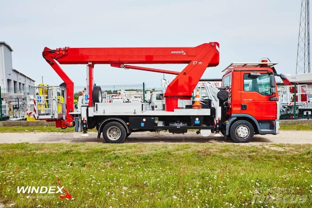 Wumag WT 270 Truck mounted platforms