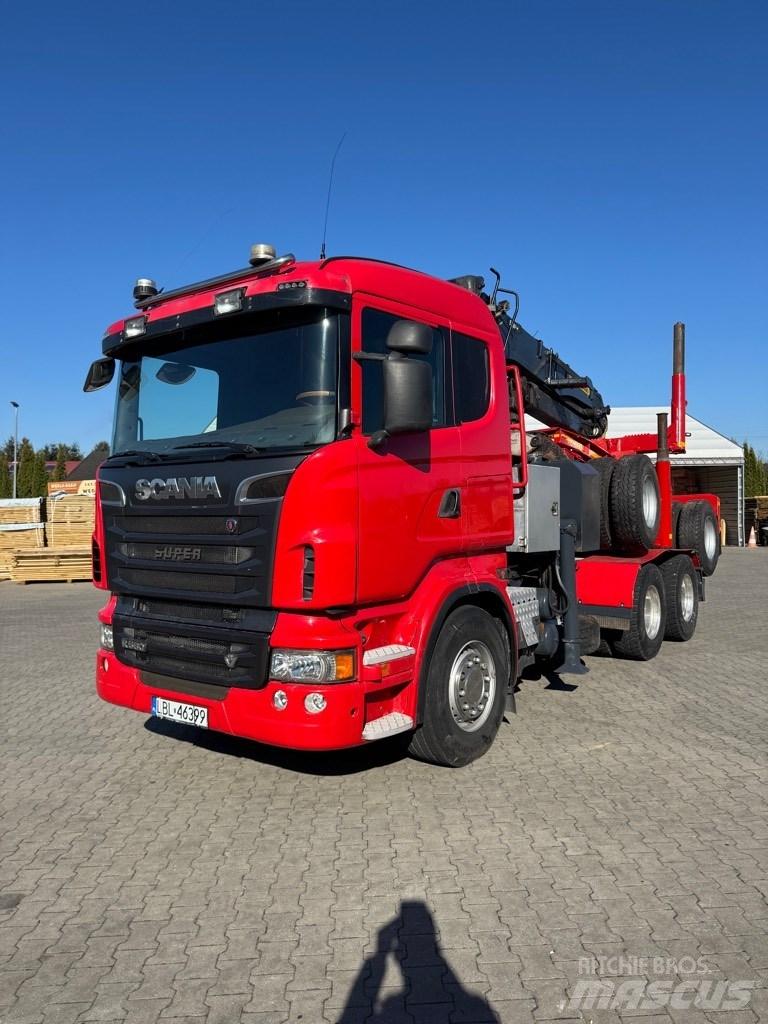 Scania R 560 Timber trucks