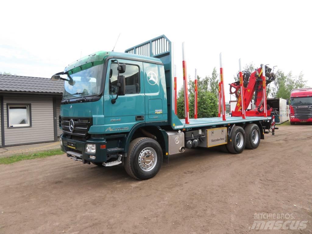 Mercedes-Benz 6X4 Timber trucks