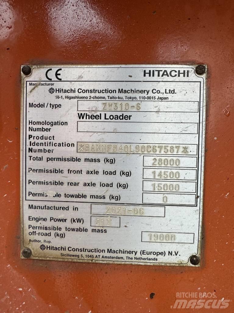 Hitachi ZW 310-6 Wheel loaders