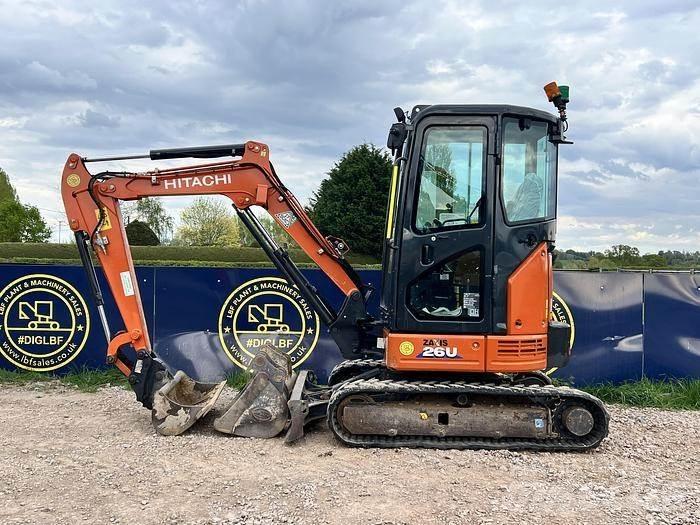 Hitachi ZX26U Special excavators