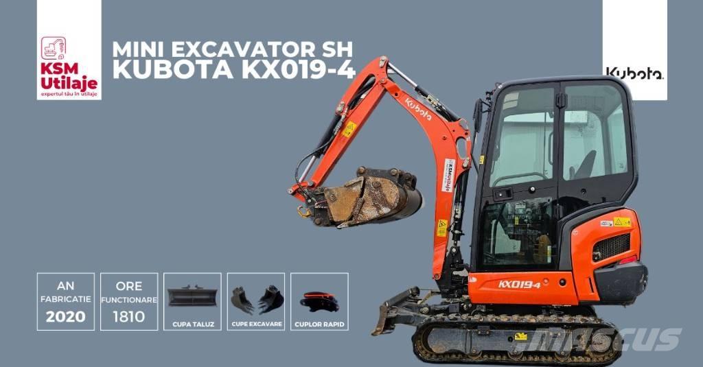 Kubota KX 019-4 Mini excavators < 7t (Mini diggers)