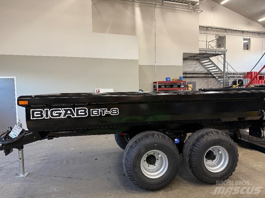 Bigab BT 8 HARDOX Dump trailers
