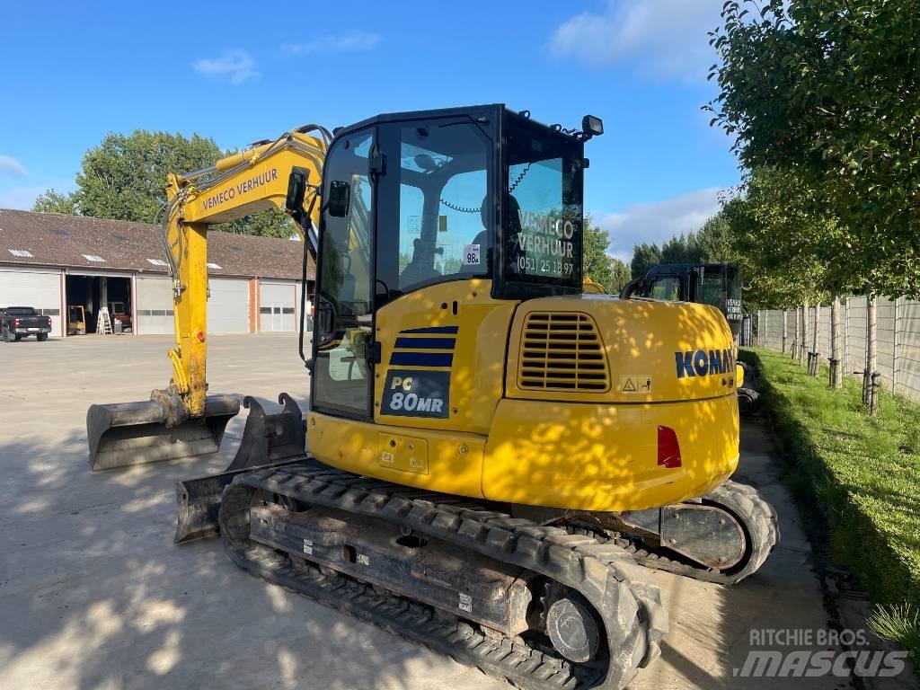Komatsu PC 80 MR-5 Mini excavators  7t - 12t
