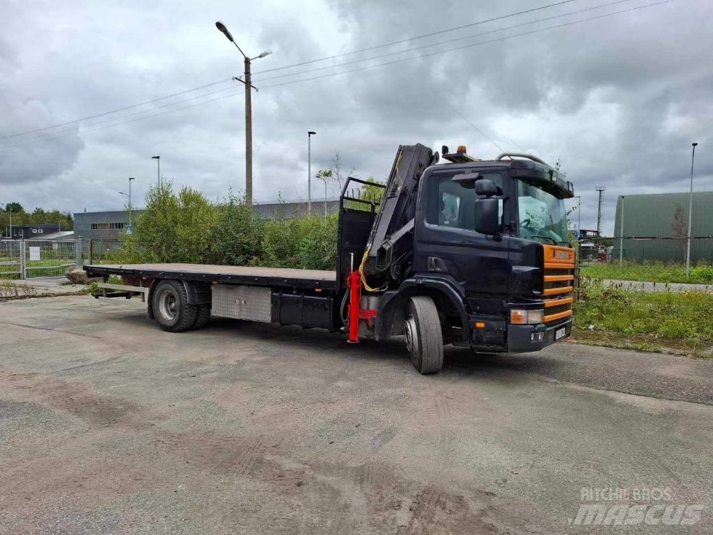 Scania P 124 Truck mounted cranes