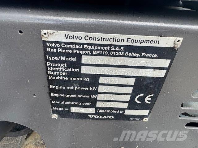 Volvo ECR50F Mini excavators < 7t (Mini diggers)
