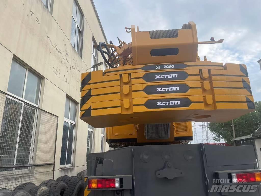 XCMG XCT 80 All terrain cranes
