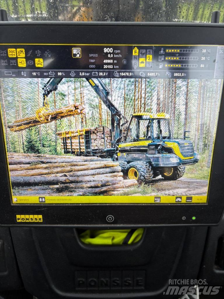 Ponsse Buffalo 8W Forwarders