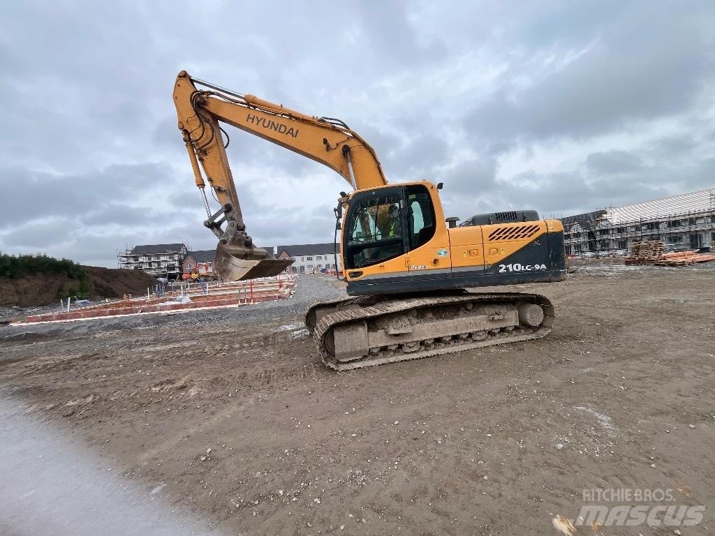 Hyundai Robex 210–9 Crawler excavators