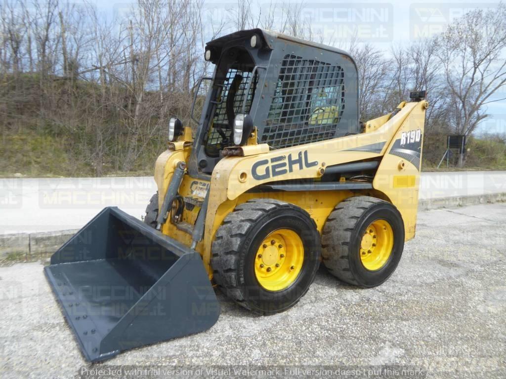 Gehl R190 HF Skid steer loaders