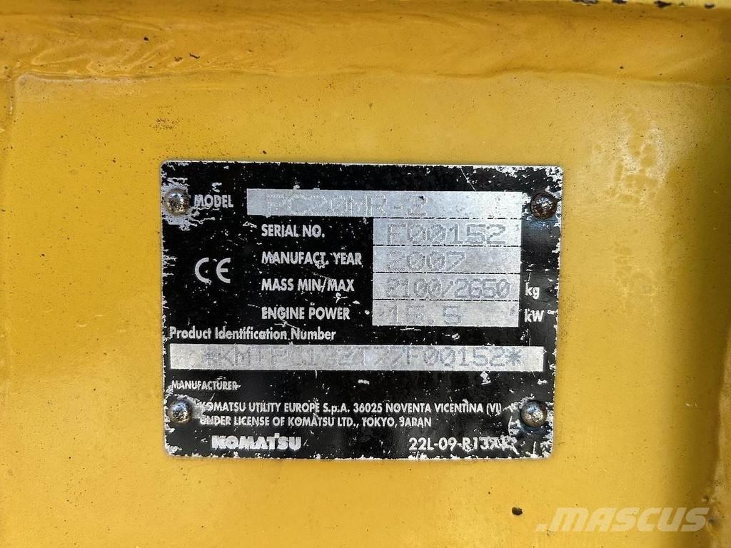 Komatsu PC20MR-2 Mini excavators < 7t (Mini diggers)