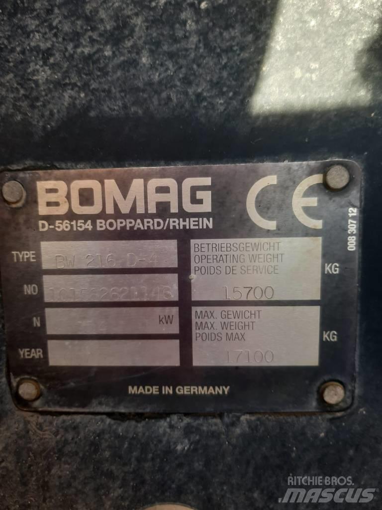 Bomag BW 216 D-4 Soil compactors
