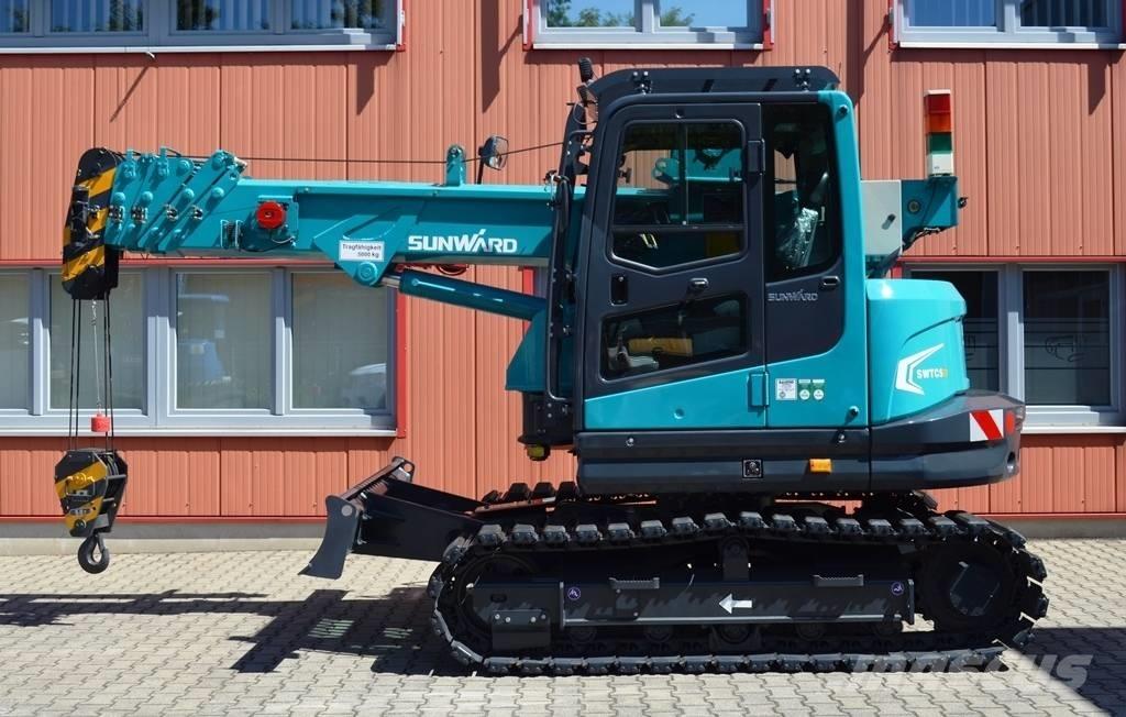 Sunward SWTC5D Track mounted cranes