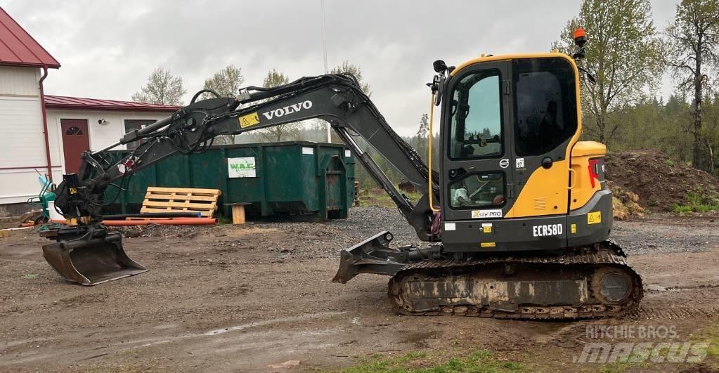 Volvo ECR 58 D Mini excavators < 7t (Mini diggers)