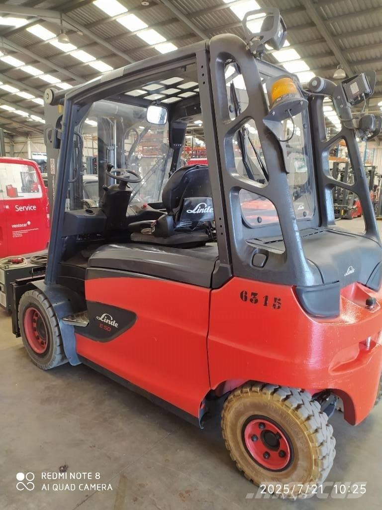 Linde E50/600 L Electric forklift trucks