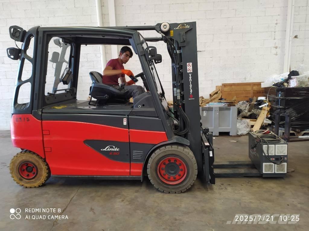 Linde E50/600 L Electric forklift trucks