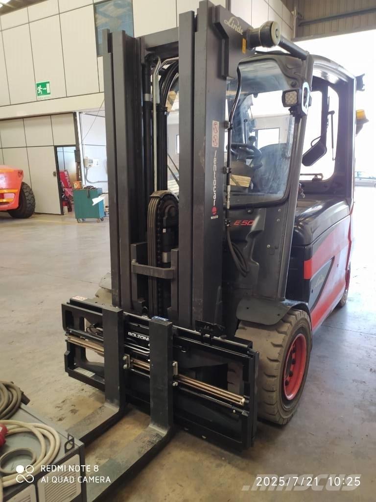 Linde E50/600 L Electric forklift trucks