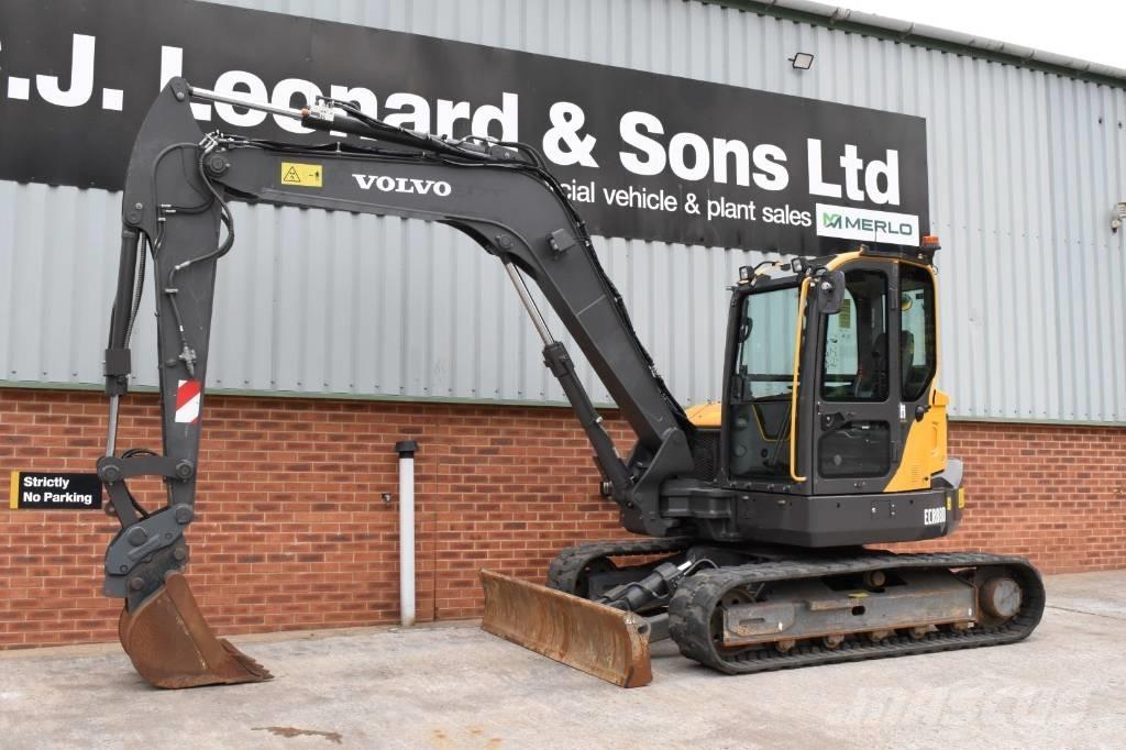 Volvo ECR 88 D Mini excavators  7t - 12t