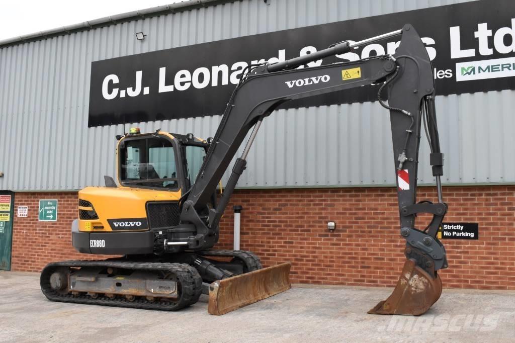 Volvo ECR 88 D Mini excavators  7t - 12t