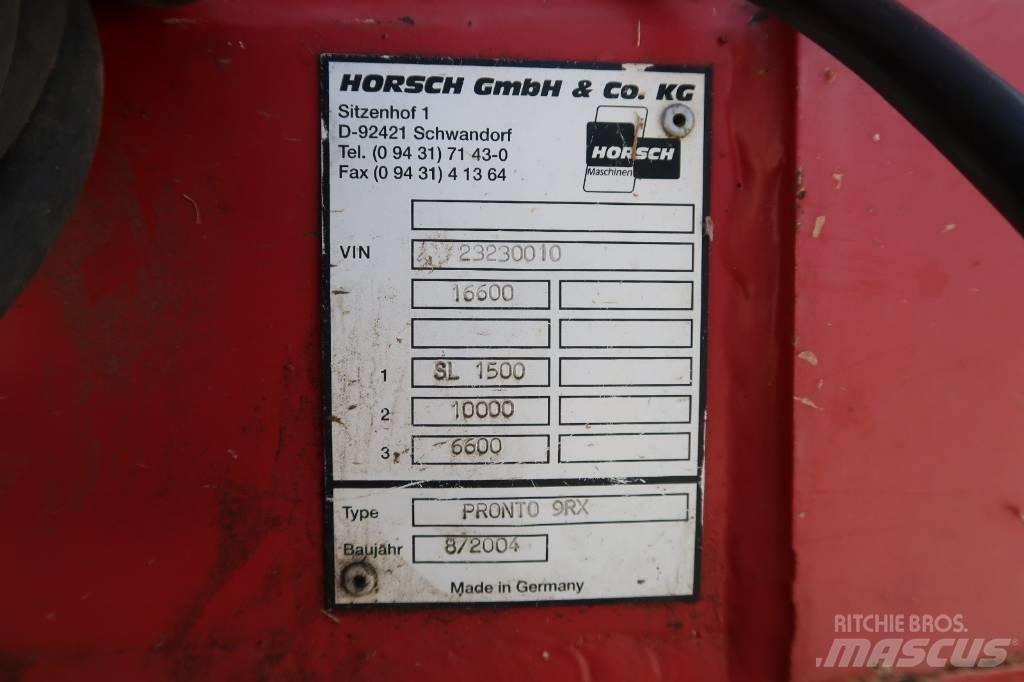 Horsch Pronto 9 RX Sowing machines